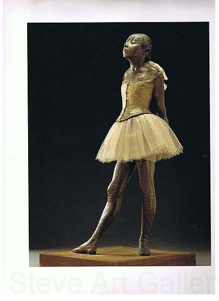 Edgar Degas Little Dancer of Fourteen Years, sculpture by Edgar Degas Norge oil painting art
